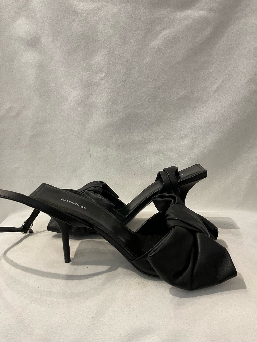 Balenciaga wrap heels